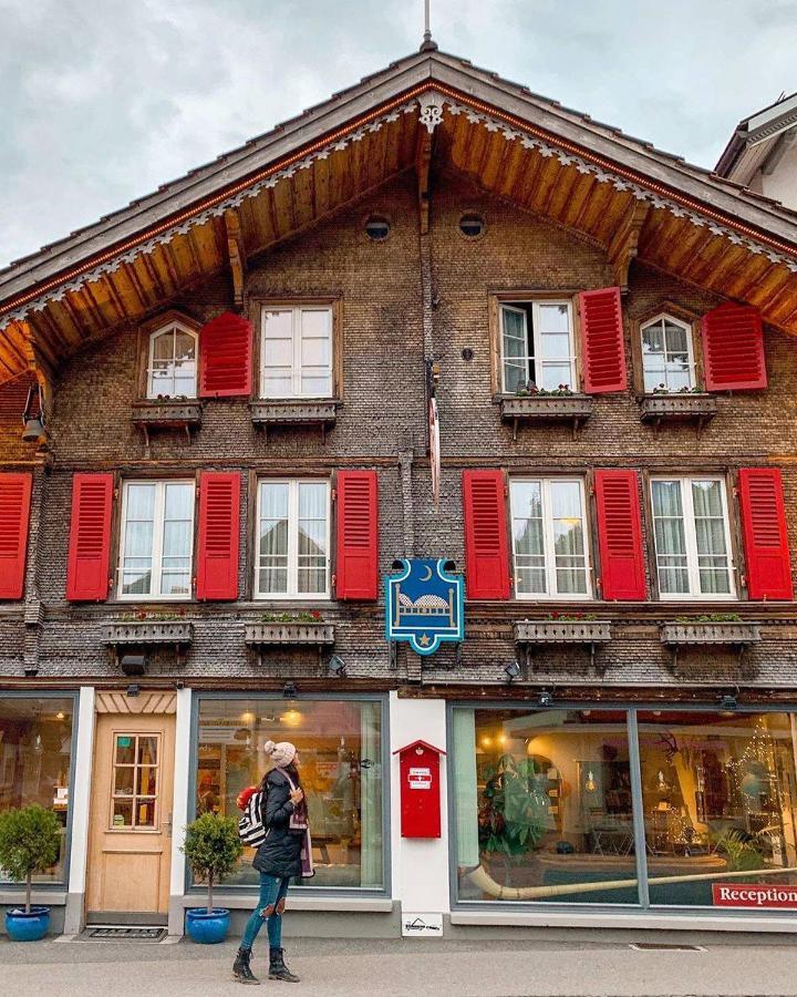 Balmers Hostel Unterseen Buitenkant foto