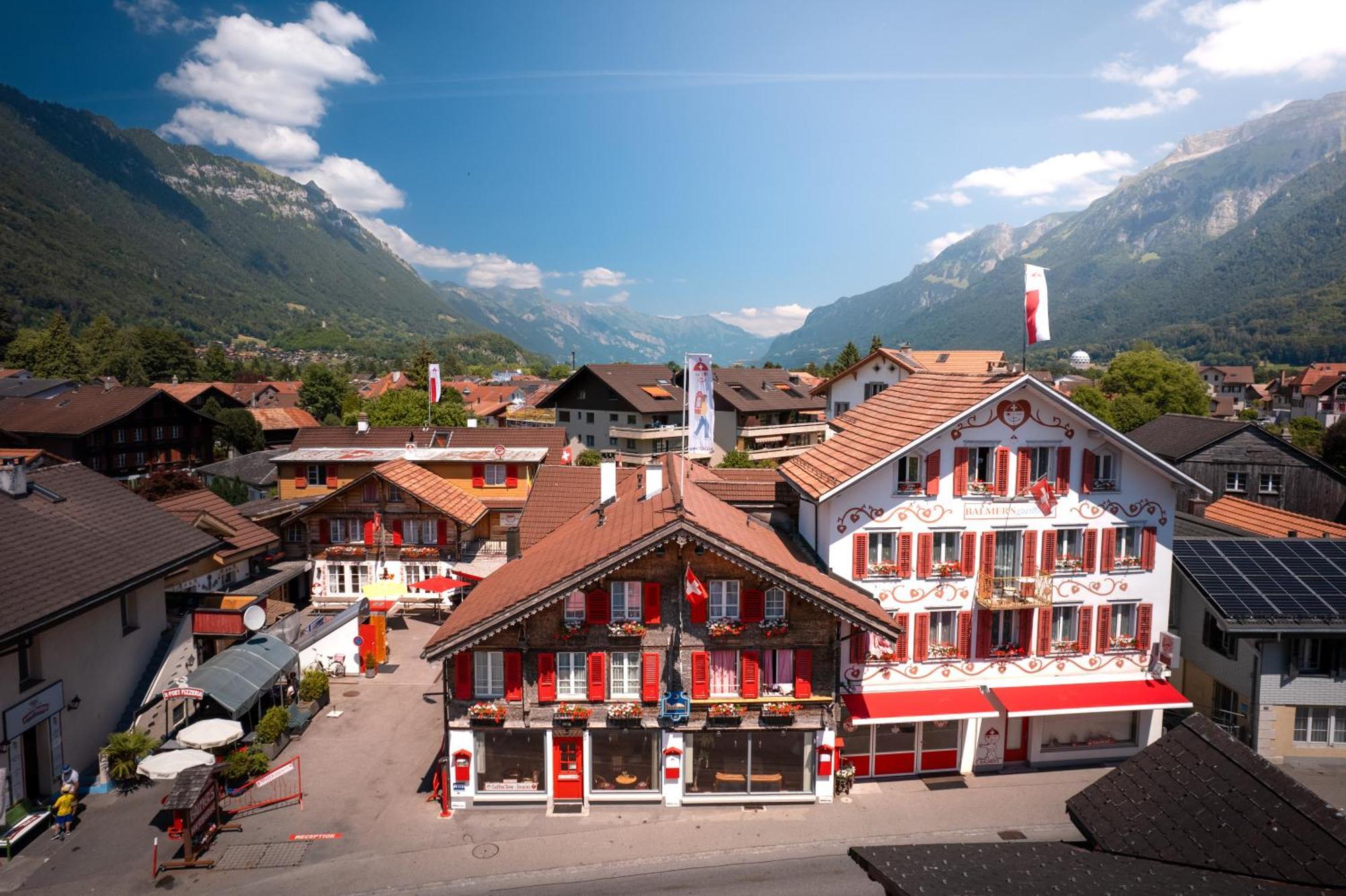 Balmers Hostel Unterseen Buitenkant foto